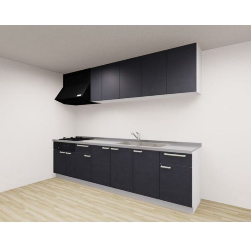 クリナップ システムキッチン ラクエラ I型 間口2700mm 開き扉 扉