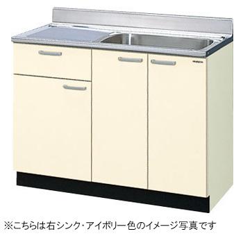 LIXIL リクシル サンウェーブ 木製キャビネット, GKシリーズ 流し台(1段引出し) 間口110cm,  GKF-S-110SYN・GKW-S-110SYN