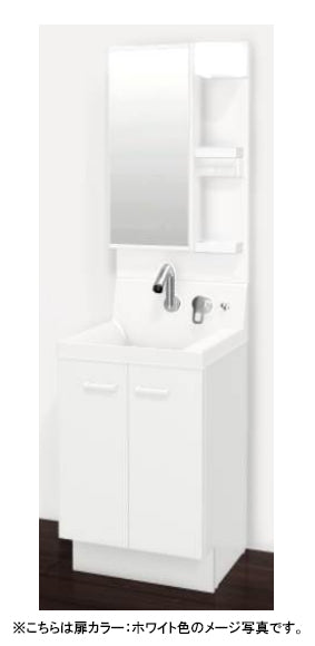 LIXIL(リクシル) INAX 洗面化粧台 ピアラ○間口500mm○シングルレバー