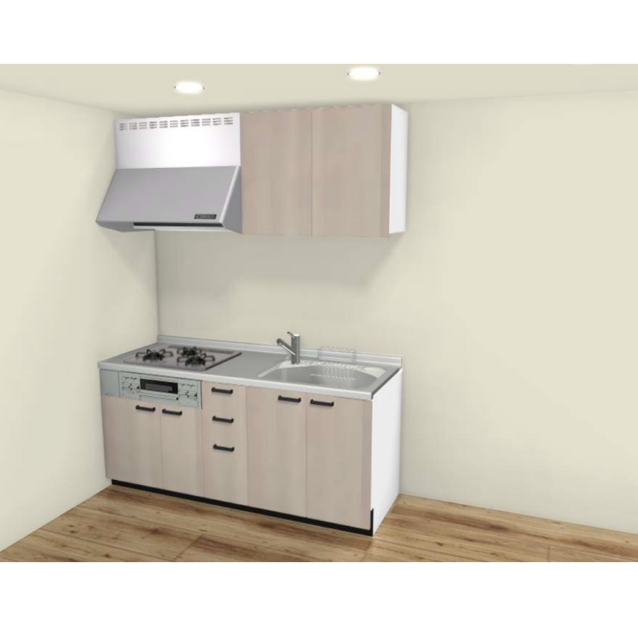 しえらページ LIXIL システムキッチン シエラS I型 間口1800mm 開き扉 扉グループ1