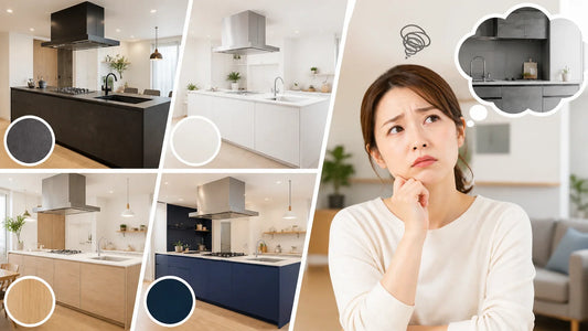 入居後に違和感？キッチンの色で後悔した4色の事例と回避策