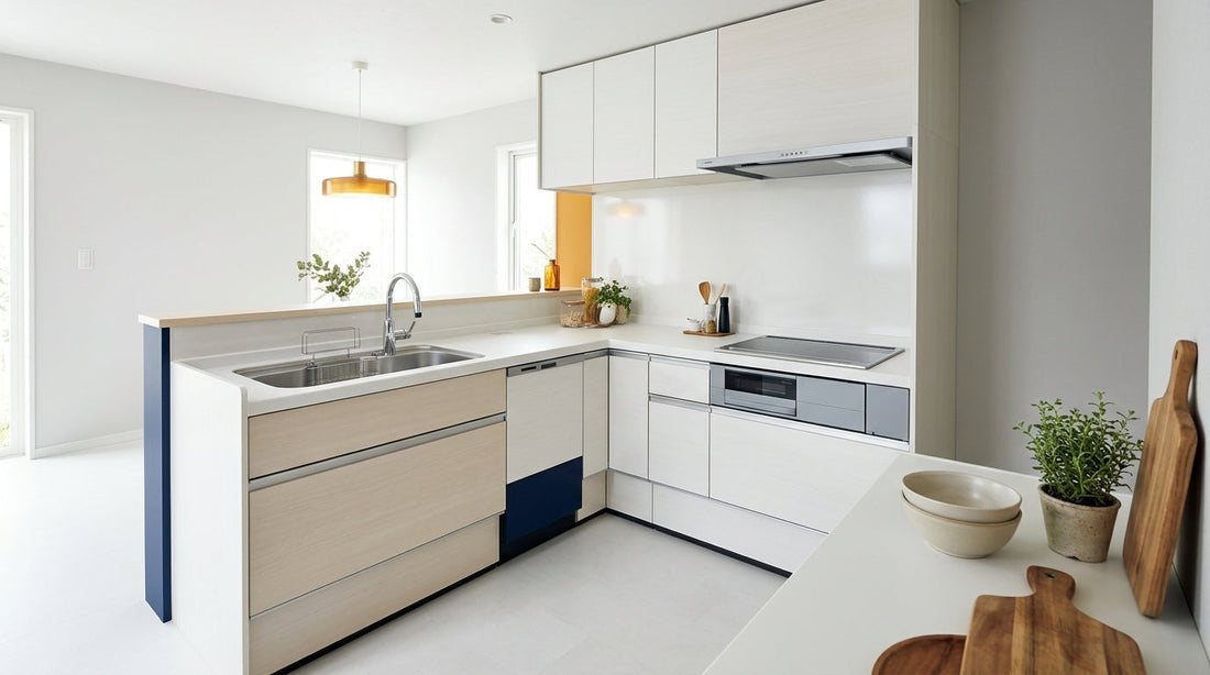 L型システムキッチンの特徴・サイズ・費用を徹底解説｜メーカー比較と施主支給のコツ