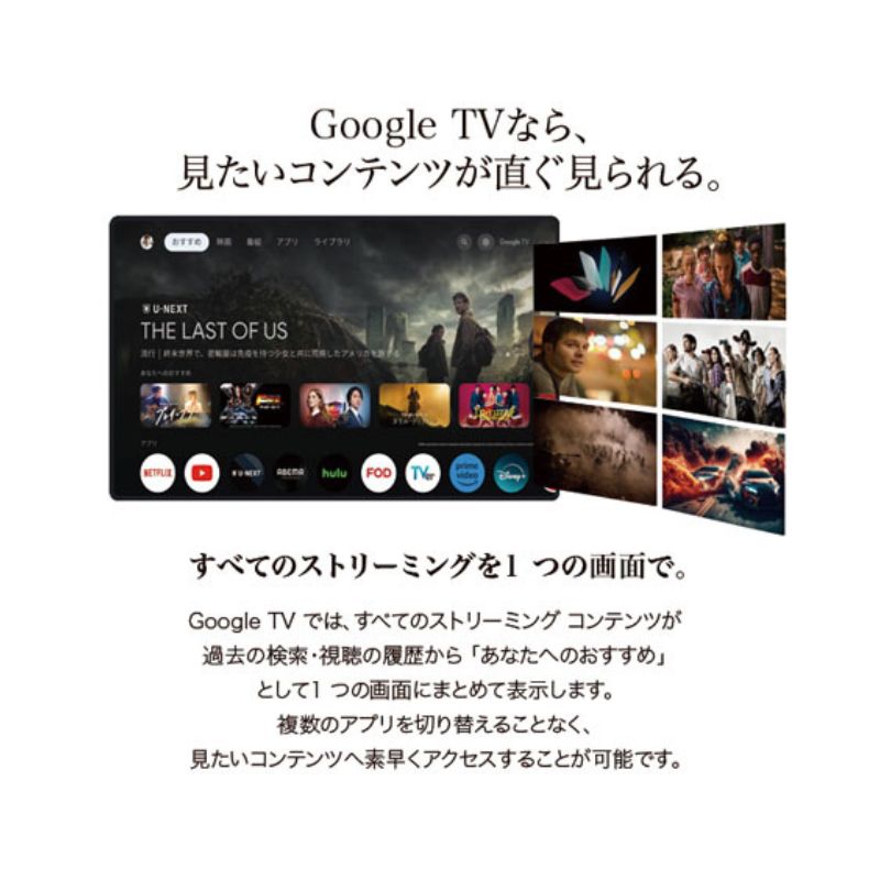 mirarel 浴室テレビ GoogleTV搭載 16V型 16MBTW+ ホワイト リモコン付属 北海道.沖縄.離島配送不可