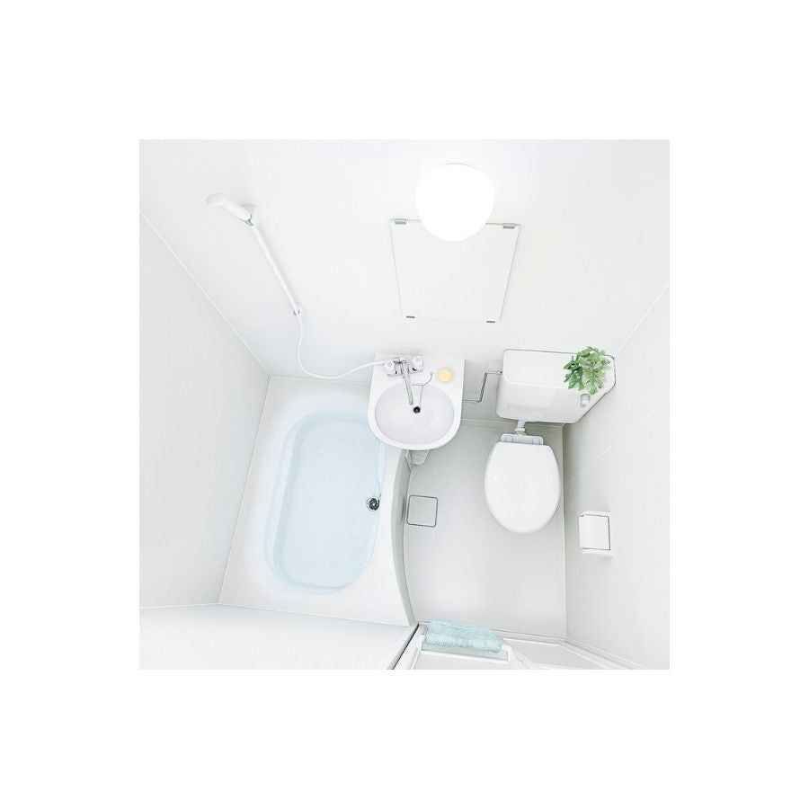 ハウステック NJH 3点式ユニットバス 1014サイズ(内寸1000×1400ミリ) 洗面器 便器 トイレ NJH-1014 床浴槽一体型 賃貸 アパート ホテル 民泊 旅館