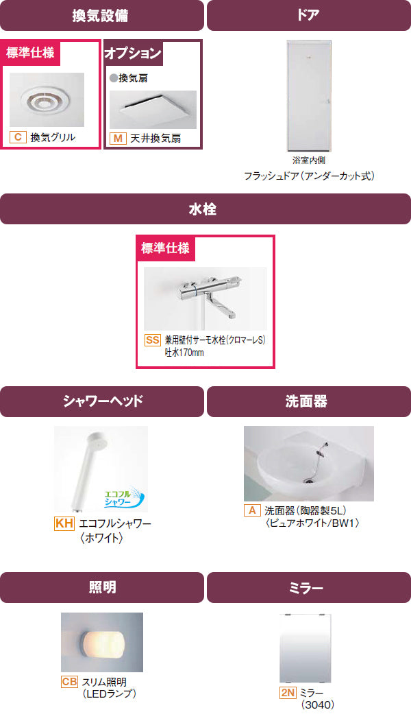 LIXIL リクシル 3点ユニットバス BLCWシリーズ<br>●1216タイプ(浴室内寸法1200×1600mm)<br>●旅館・ホテル・民泊向け<br>BLCW-1216LBE