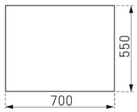 ドルフィン ブロックキッチン Bシリーズ<br>BN700G ●コンロ台<br>●間口700mm●奥行550mm<br>●開き扉●扉カラー：全3色<br>賃貸アパート､公団住宅に最適です