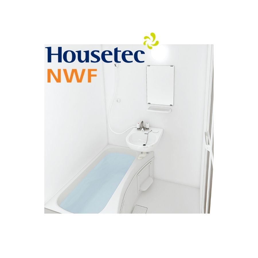 ハウステック NWF 洗面器付き 1014サイズ(内寸1000×1400ミリ) ユニットバス NWF-1014 床浴槽分割型 リフォーム 賃貸 アパート