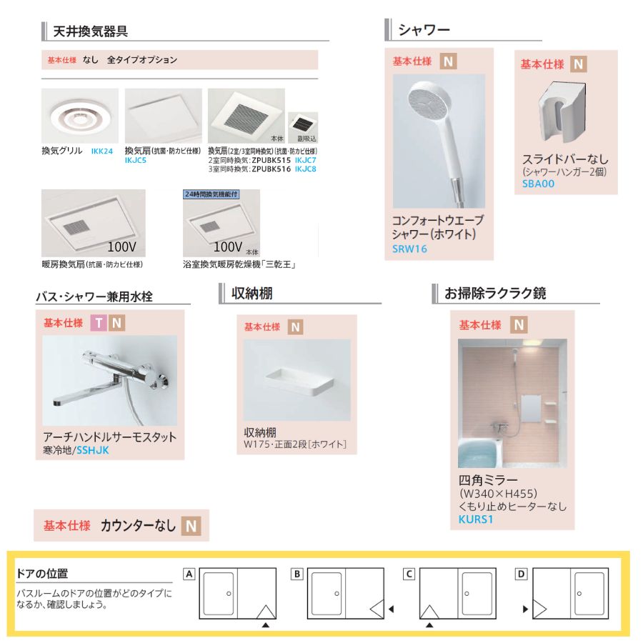 TOTO リモデルバスルームWYシリーズ Nタイプ 1318サイズ(内寸1300×1600ミリ) WYV1318JN ユニットバス