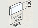 クリナップ キッチン 共通機器 レンジフード<br>換気フード専用幕板<br>●高さ70センチ対応用 横幕板<br>ZRYZZNBB10F(K・W)Z-A
