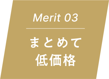 Merit 03 まとめて低価格