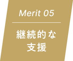 Merit 05 取り扱い多数
